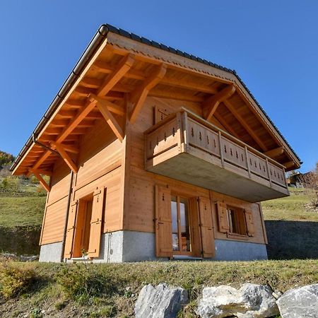 Chalet Le Cerf - Newly Build - Wow Views! Villa La Tzoumaz Exterior photo