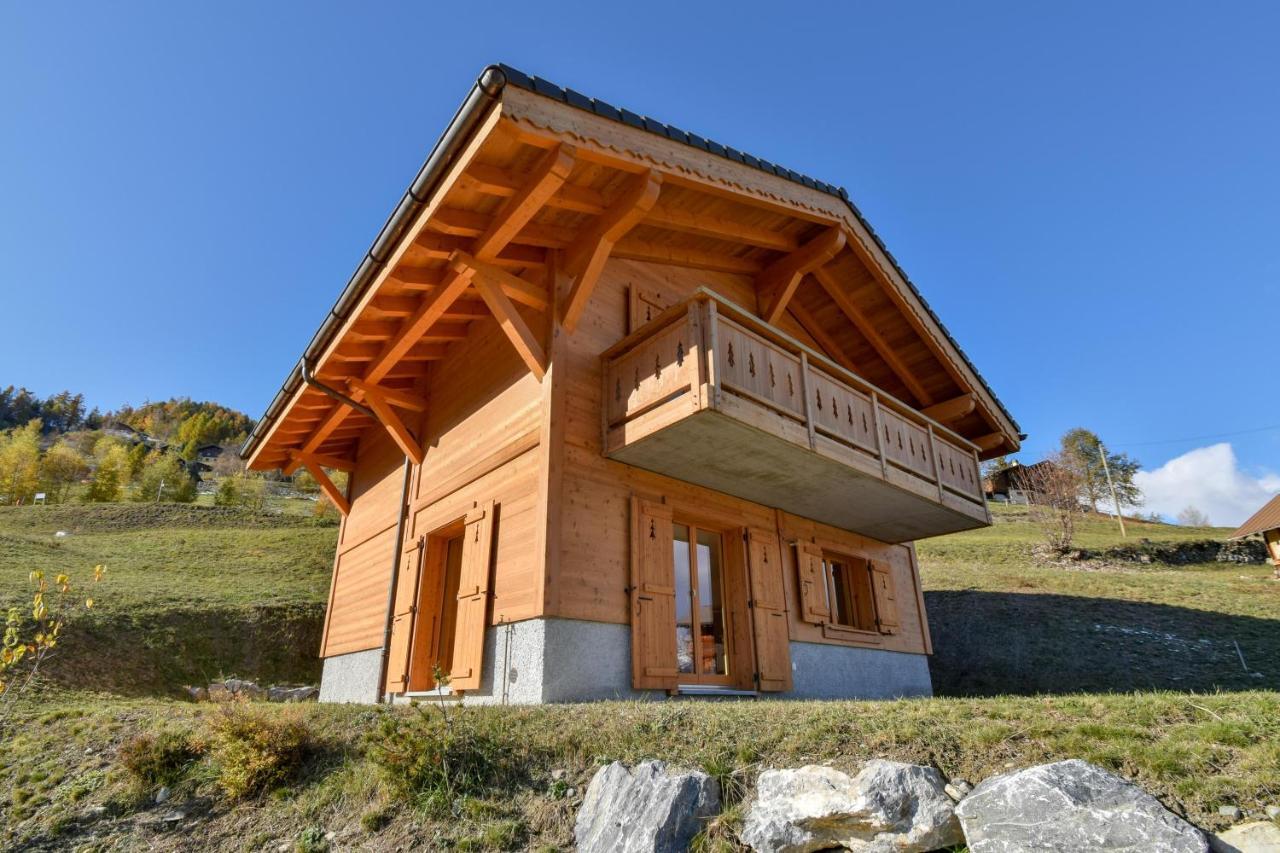 Chalet Le Cerf - Newly Build - Wow Views! Villa La Tzoumaz Exterior photo